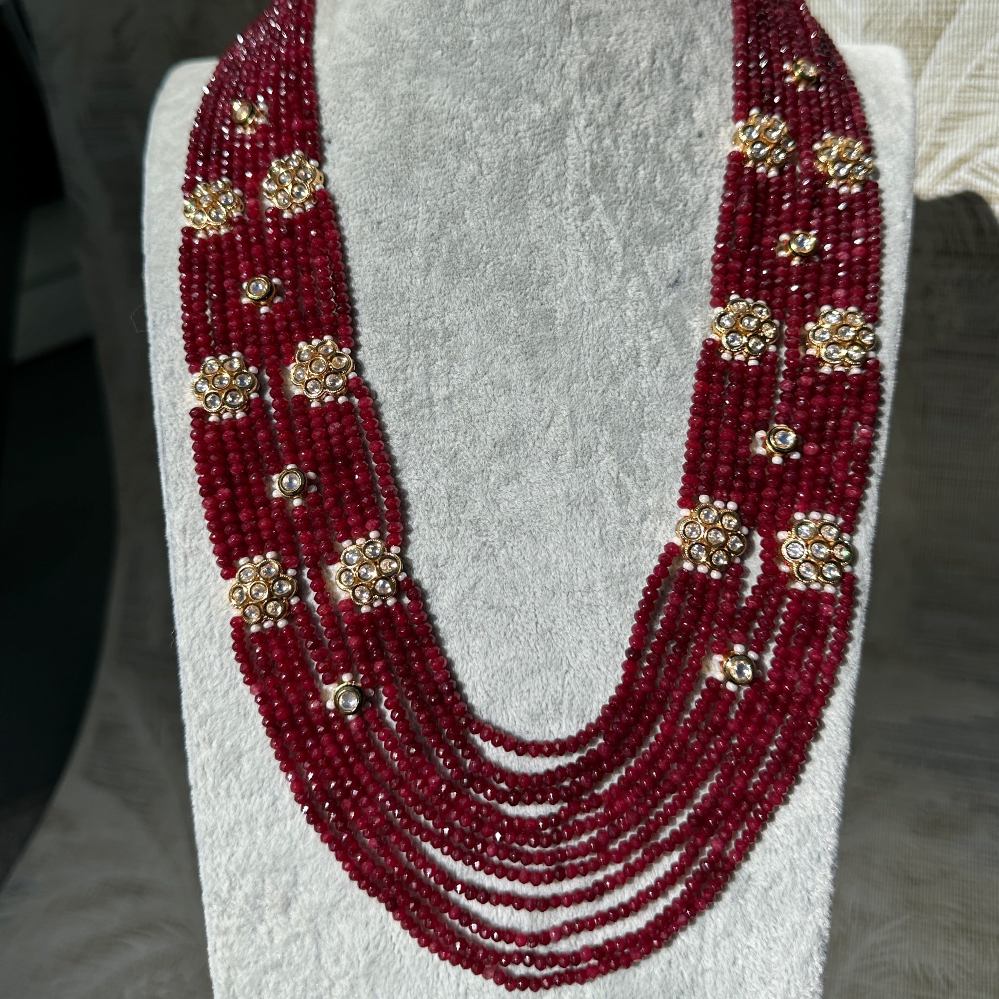 Ruby Strands Long Necklace – Kamal Beverly Hills