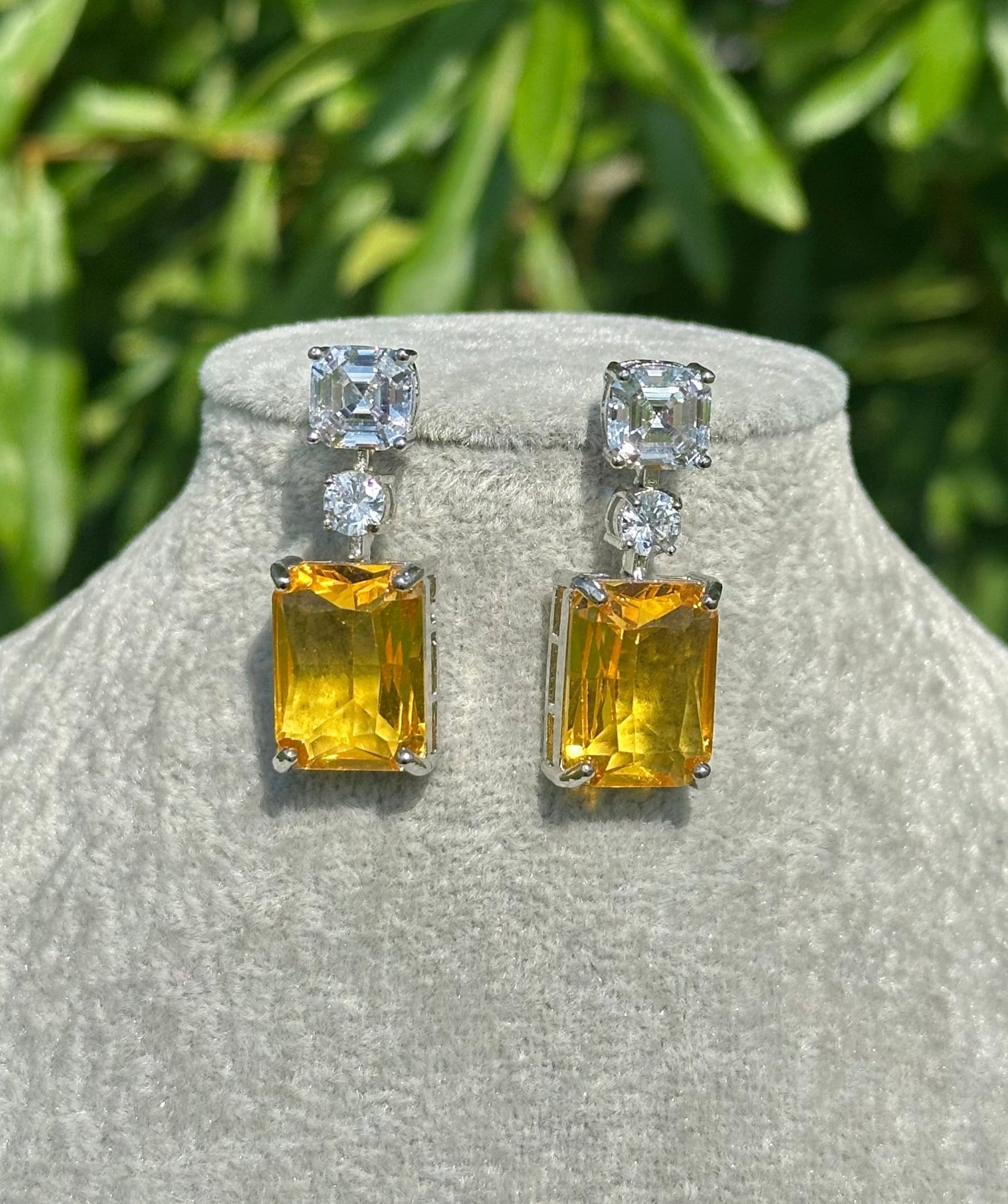 Canary Drop Earrings