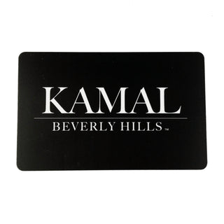 Gift card front view