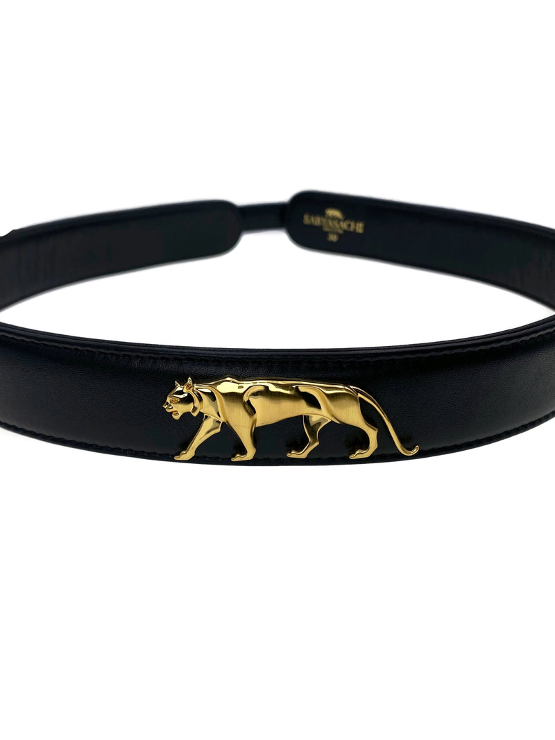 Royal Bengal Tiger Black Sabyasachi Leather Belt – Kamal Beverly Hills